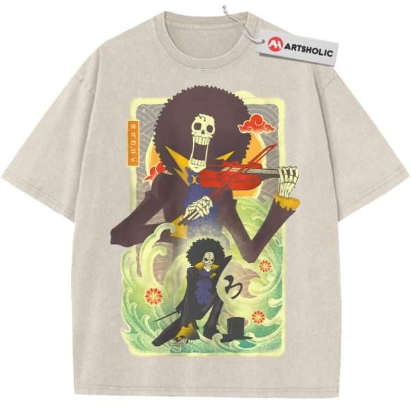Brook Shirt, One Piece Shirt, Anime Shirt, Vintage Tee