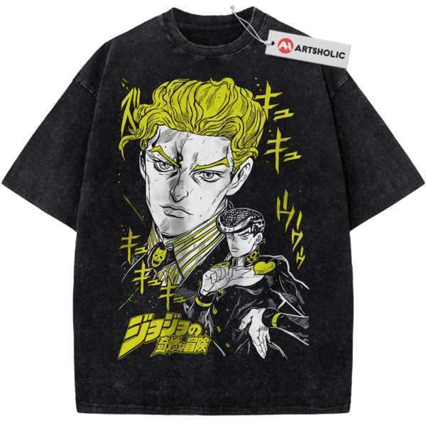 Josuke Higashikata Shirt, JoJo's Bizarre Adventure Shirt, Anime Shirt, Vintage T-Shirt