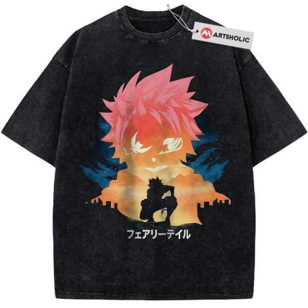 Natsu Dragneel Shirt, Fairy Tail Shirt, Anime Shirt, Vintage T-Shirt