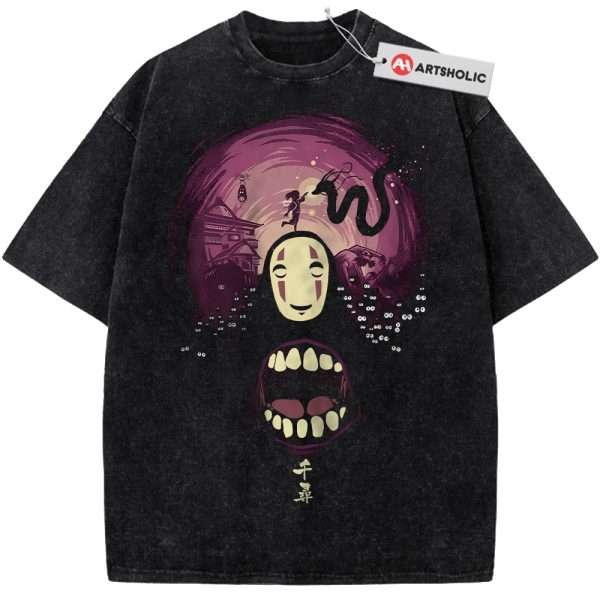 No Face - Spirited Away Shirt, Studio Ghibli Shirt, Anime Shirt, Vintage T-Shirt