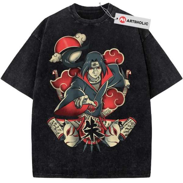 Itachi Uchiha Shirt, Naruto Shirt, Anime Shirt, Vintage T-Shirt
