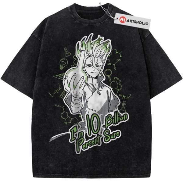 Senku Ishigami Shirt, Dr Stone Shirt, Anime Shirt, Vintage T-Shirt