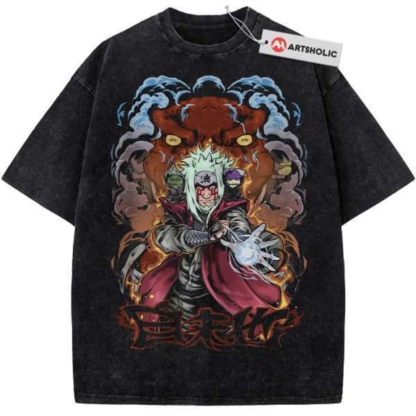 Jiraiya Shirt, Naruto Shirt, Anime Shirt, Vintage T-Shirt