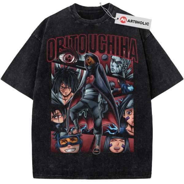 Obito Uchiha Shirt, Naruto Shirt, Anime Shirt, Vintage T-Shirt