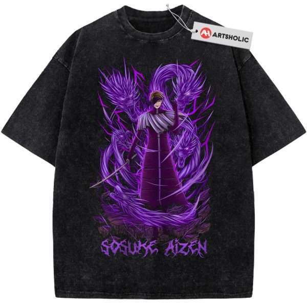 Sosuke Aizen Shirt, Bleach Shirt, Anime Shirt, Vintage Tee