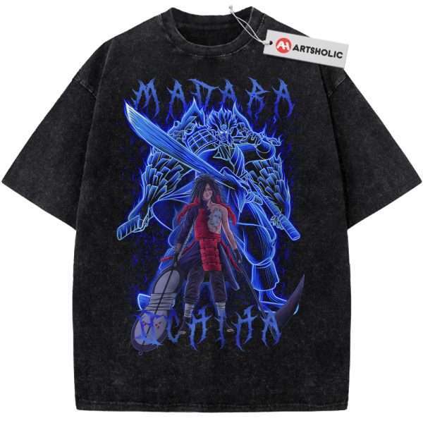 Madara Uchiha Shirt, Naruto Shirt, Anime Shirt, Vintage T-Shirt