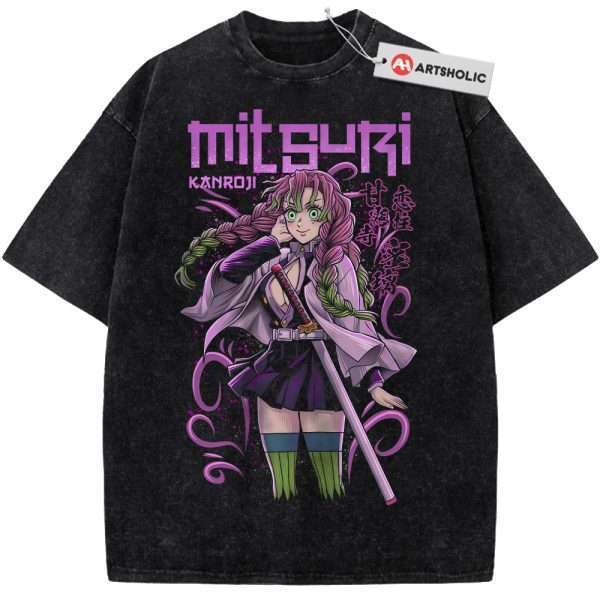 Mitsuri Kanroji Shirt, Demon Slayer Shirt, Anime Shirt, Vintage T-Shirt