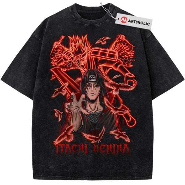 Itachi Uchiha Shirt, Naruto Shirt, Anime Shirt, Vintage T-Shirt