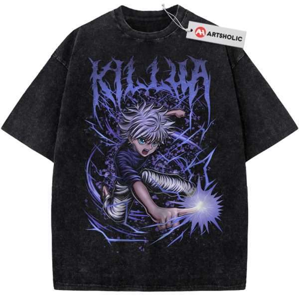 Killua Zoldyck Shirt, Hunter x Hunter Shirt, HxH Shirt, Anime Shirt, Vintage Tee