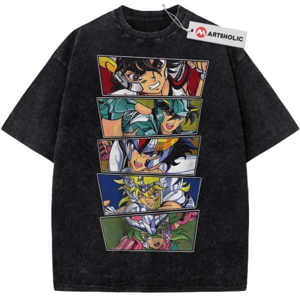 Saint Seiya Shirt, Anime Shirt, Vintage T-Shirt