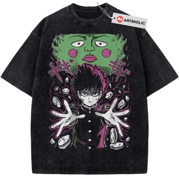 Shigeo Kageyama Shirt, Mob Psycho 100 Shirt, Anime Shirt, Vintage Tee