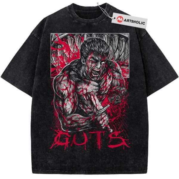Guts Shirt, Berserk Shirt, Anime Shirt, Vintage Tee