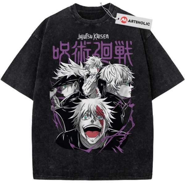 Satoru Gojo Shirt, Jujutsu Kaisen Shirt, Anime Shirt, Vintage T-Shirt