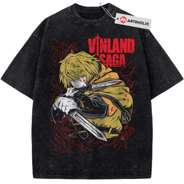 Thorfinn Shirt, Vinland Saga Shirt, Anime Shirt, Vintage T-Shirt