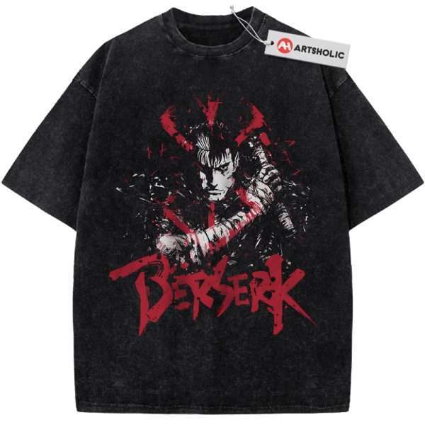 Guts Shirt, Berserk Shirt, Anime Shirt, Vintage Tee