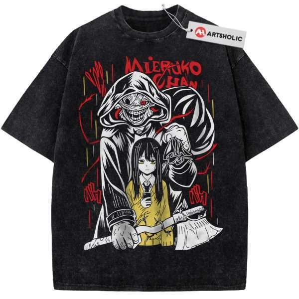 Miko Yotsuya Shirt, Mieruko-chan - Slice of Horror Shirt, Anime Shirt, Vintage T-Shirt