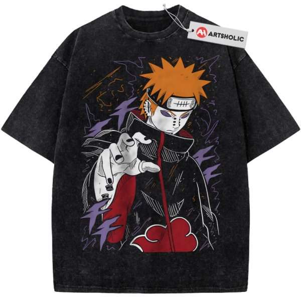 Pain - Nagato Uzumaki Shirt, Naruto Shirt, Anime Shirt, Vintage T-Shirt