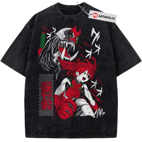 Asuka Langley Soryu Shirt, Neon Genesis Evangelion Shirt, Anime Shirt, Vintage Tee