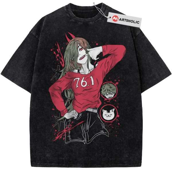 Power Shirt, Chainsaw Man Shirt, Anime Shirt, Vintage Tee