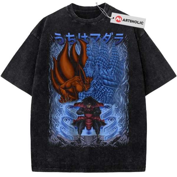 Madara Uchiha Shirt, Naruto Shirt, Anime Shirt, Vintage T-Shirt