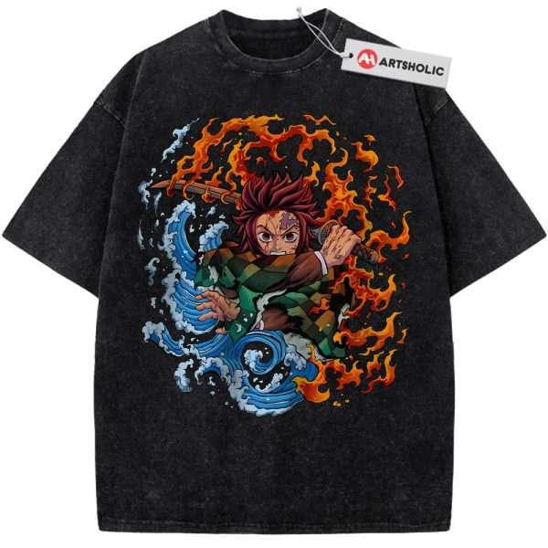 Tanjiro Kamado Shirt, Demon Slayer Shirt, Anime Shirt, Vintage T-Shirt