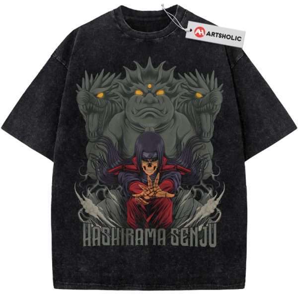 Skeleton Hashirama Senju Shirt, Naruto Shirt, Anime Shirt, Vintage Tee