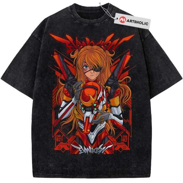 Asuka Langley Soryu Shirt, Neon Genesis Evangelion Shirt, Anime Shirt, Vintage Tee