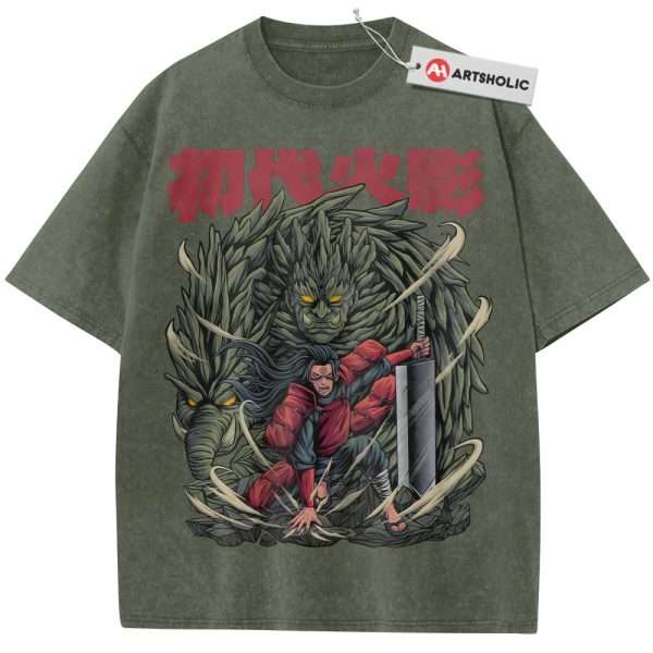 Hashirama Senju Shirt, Naruto Shirt, Anime Shirt, Vintage Tee