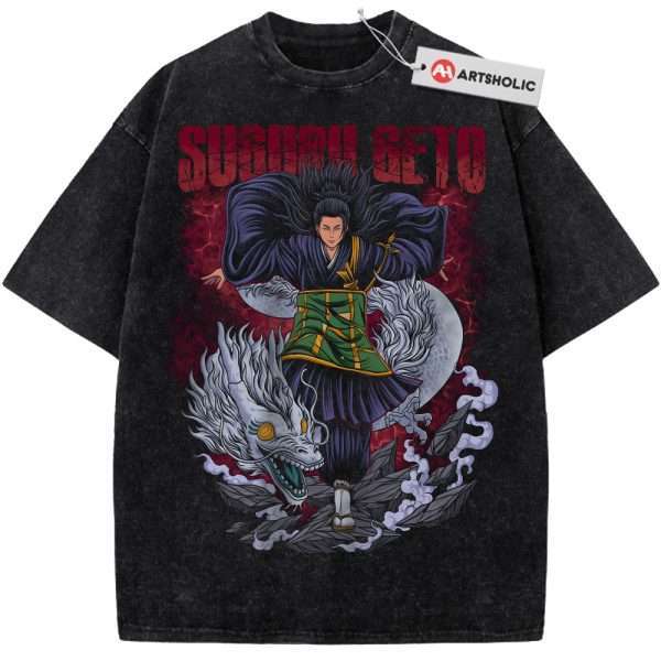 Suguru Geto Shirt, Jujutsu Kaisen Shirt, Anime Shirt, Vintage Tee