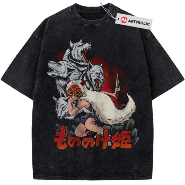 San Shirt, Princess Mononoke Shirt, Studio Ghibli Shirt, Anime Shirt, Vintage T-Shirt