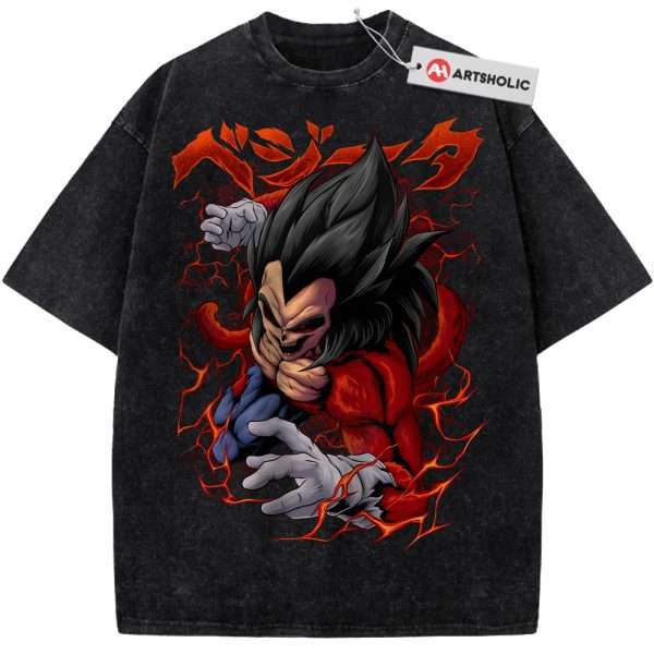 Skull Vegeta JJ4 Shirt, Dragon Ball Shirt, DBZ Shirt, Anime Shirt, Vintage T-Shirt