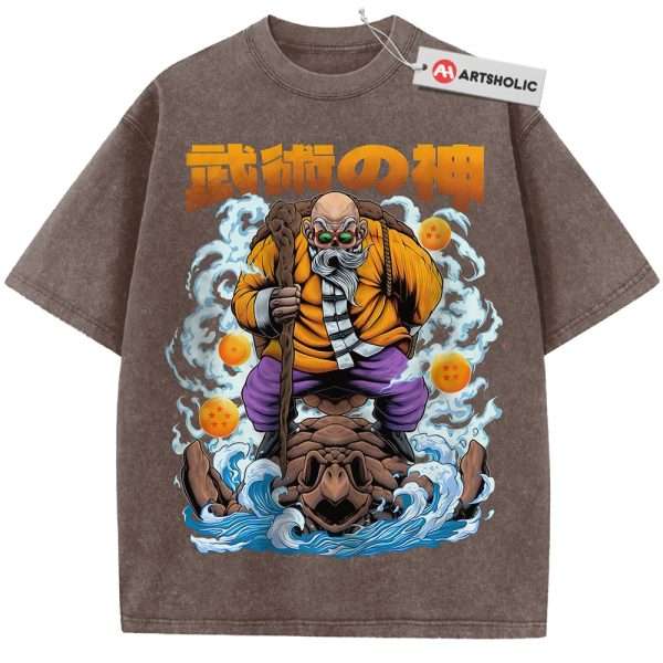 Master Roshi Shirt, Dragon Ball Shirt, DBZ Shirt, Anime Shirt, Vintage Tee