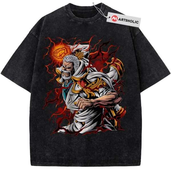 Monkey D Garp Shirt, One Piece Shirt, Anime Shirt, Vintage T-Shirt