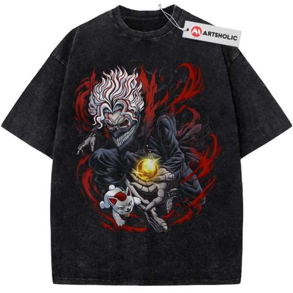 Okarun vs Turbo Granny Shirt, Dandadan Shirt, Anime Shirt, Vintage Tee