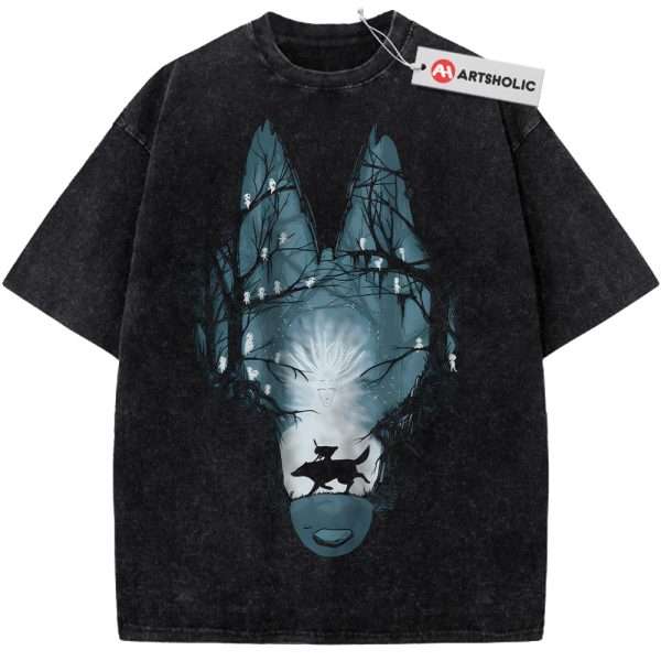 Princess Mononoke Shirt, Studio Ghibli Shirt, Anime Shirt, Vintage T-Shirt