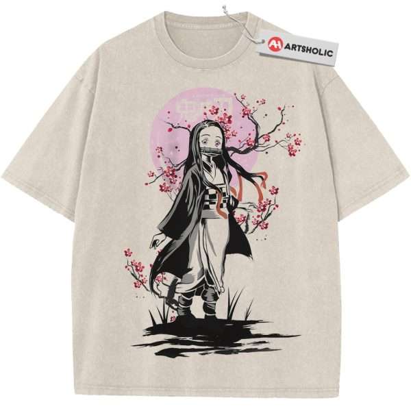 Nezuko Kamado Shirt, Demon Slayer Shirt, Anime Shirt, Vintage T-Shirt