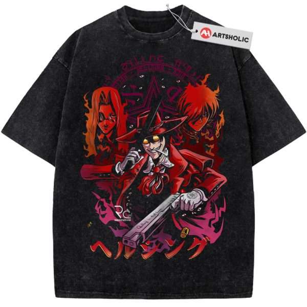 Hellsing Shirt, Anime Shirt, Vintage T-Shirt