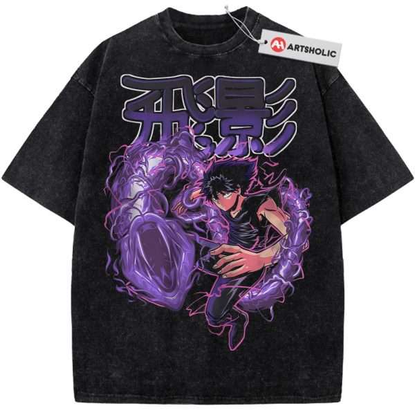 Hiei Shirt, YuYu Hakusho Shirt, Anime Shirt, Vintage T-Shirt