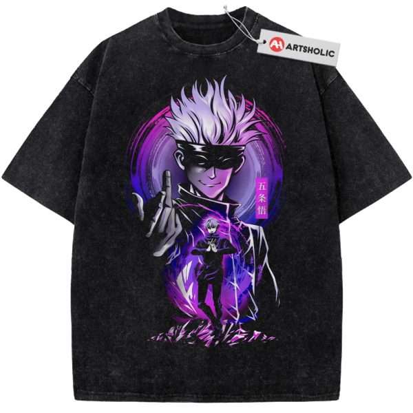 Satoru Gojo Shirt, Jujutsu Kaisen Shirt, Anime Shirt, Vintage Tee