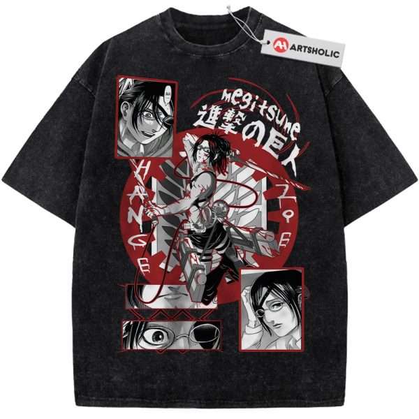 Hange Zoe Shirt, Attack on Titan Shirt, AOT Shirt, Anime Shirt, Vintage Tee