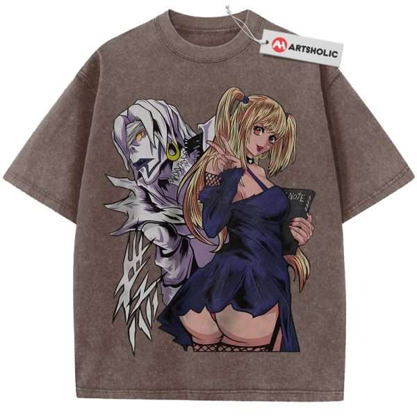 Misa Amane vs Rem Shirt, Death Note Shirt, Anime Shirt, Vintage Tee