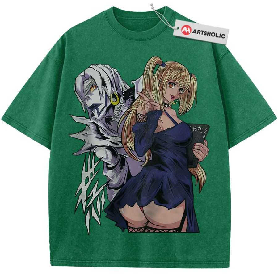 Misa Amane vs Rem Shirt, Death Note Shirt, Anime Shirt, Vintage