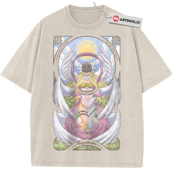 Angewomon Shirt, Digimon Adventure Shirt, Anime Shirt, Vintage T-Shirt