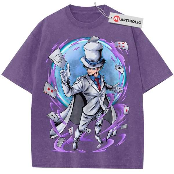 Kaito Kid Shirt, Detective Conan Shirt, Anime Shirt, Vintage T-Shirt
