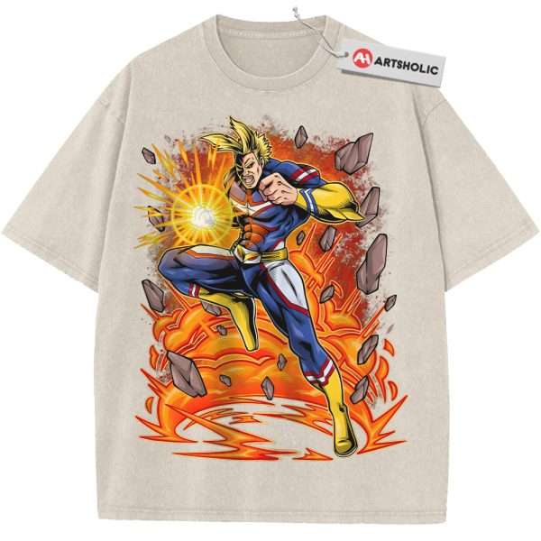 All Might Shirt, Toshinori Yagi Shirt, MHA Shirt, Anime Shirt, Vintage T-Shirt