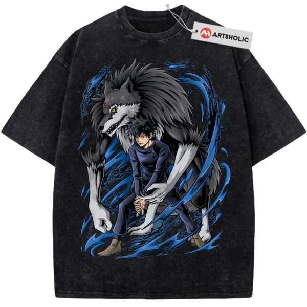 Megumi Fushiguro Shirt, Jujutsu Kaisen Shirt, Anime Shirt, Vintage Tee