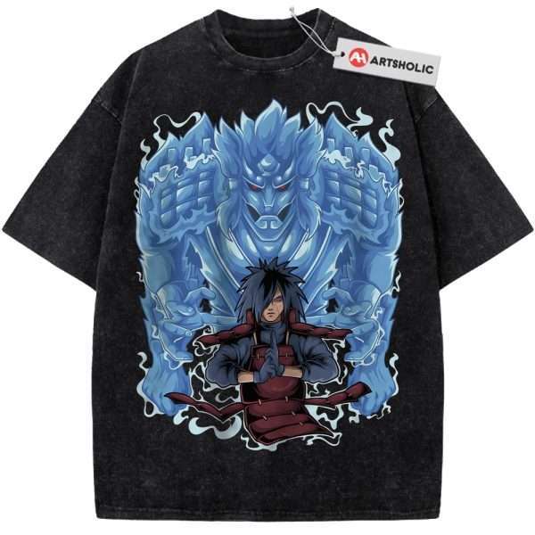 Madara Uchiha Shirt, Naruto Shirt, Anime Shirt, Vintage T-Shirt
