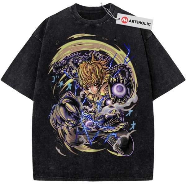 Genos Shirt, One Punch Man Shirt, Anime Shirt, Vintage Tee