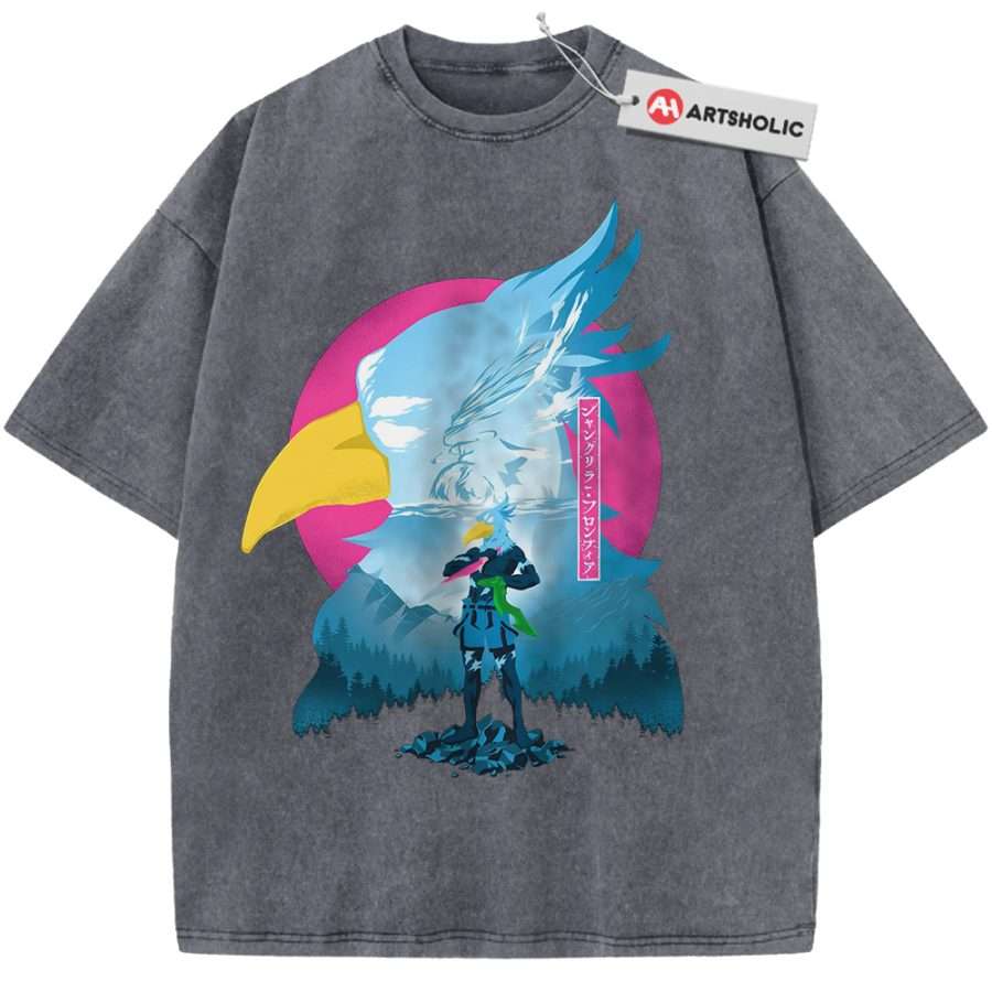Rakuro Hizutome Shirt, Shangri-La Frontier Shirt, Anime Shirt