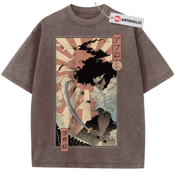Rokutaro Shirt, Afro Samurai Shirt, Anime Shirt, Vintage Tee